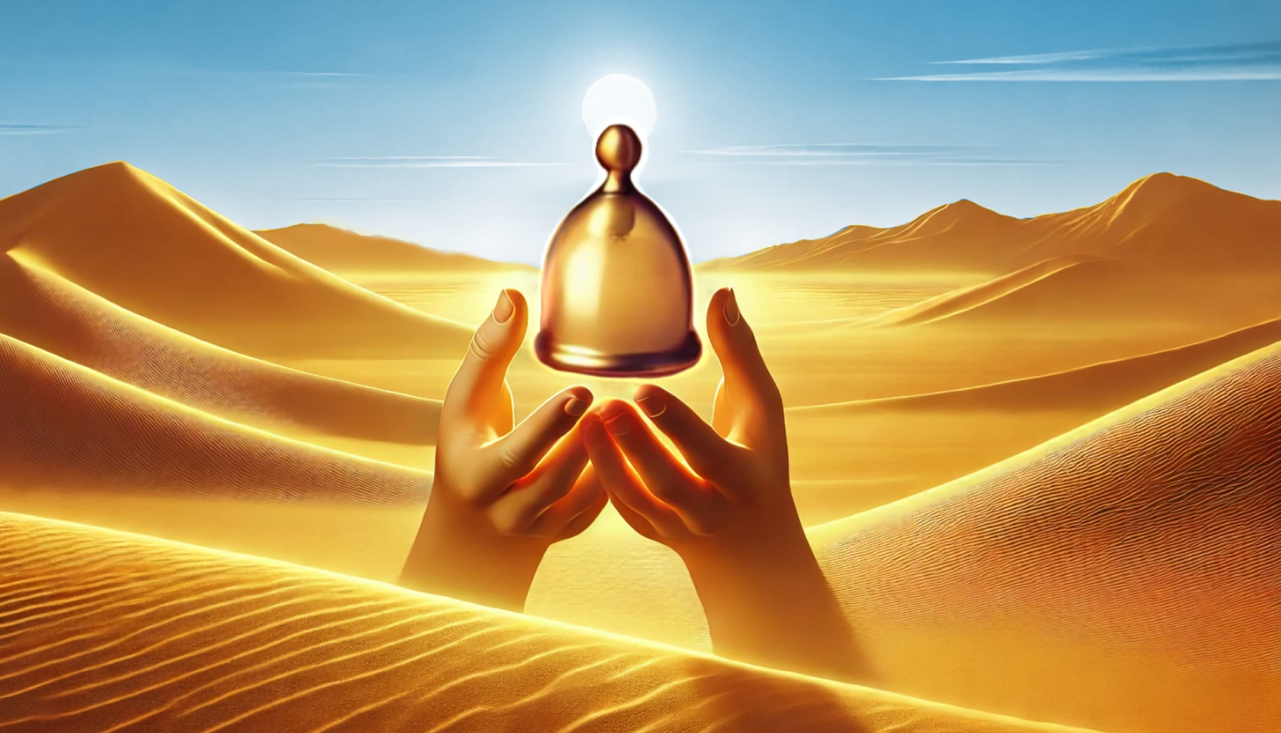 Foto van een woestijn